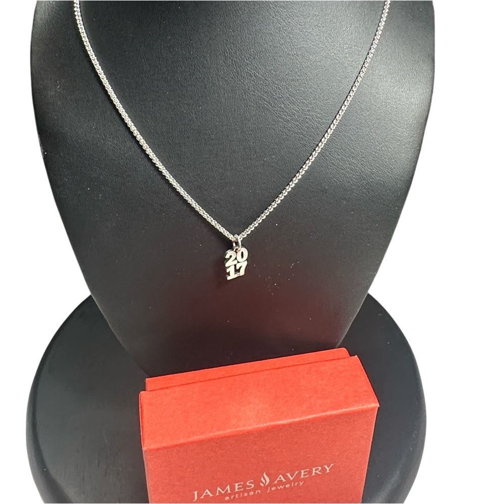 James Avery sterling silver necklace 2017 charm pendant retired